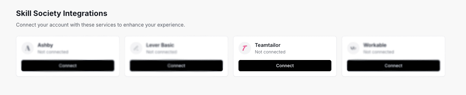 Icon illustrating candidates being screed