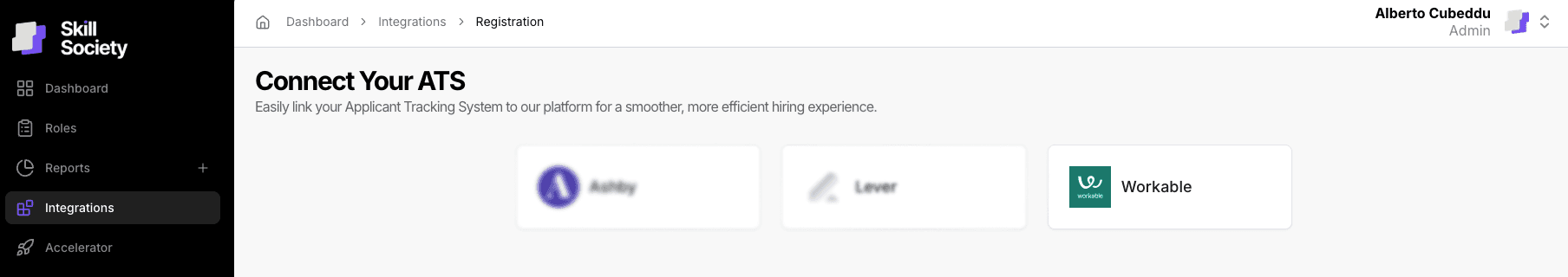 Icon illustrating candidates being screed