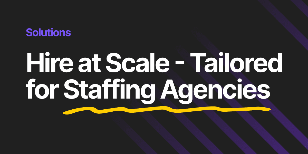 Cover Image for SkillSociety: AI Recruitment for Staffing Agencies