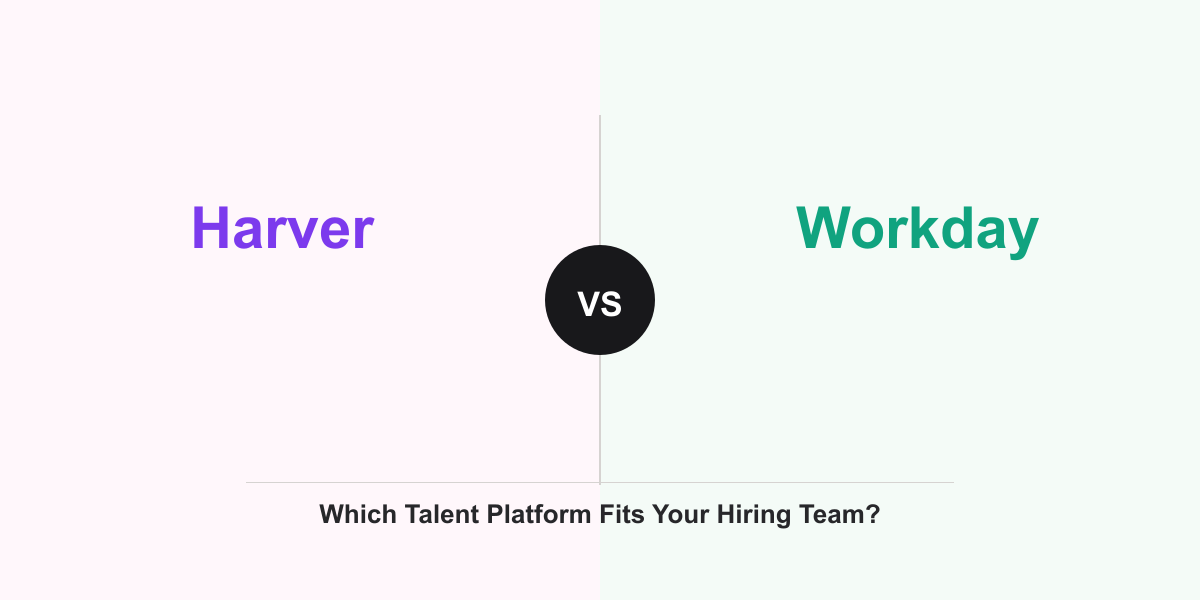 Cover Image for Harver vs Workday: Which Talent Platform Fits Your Hiring Team?