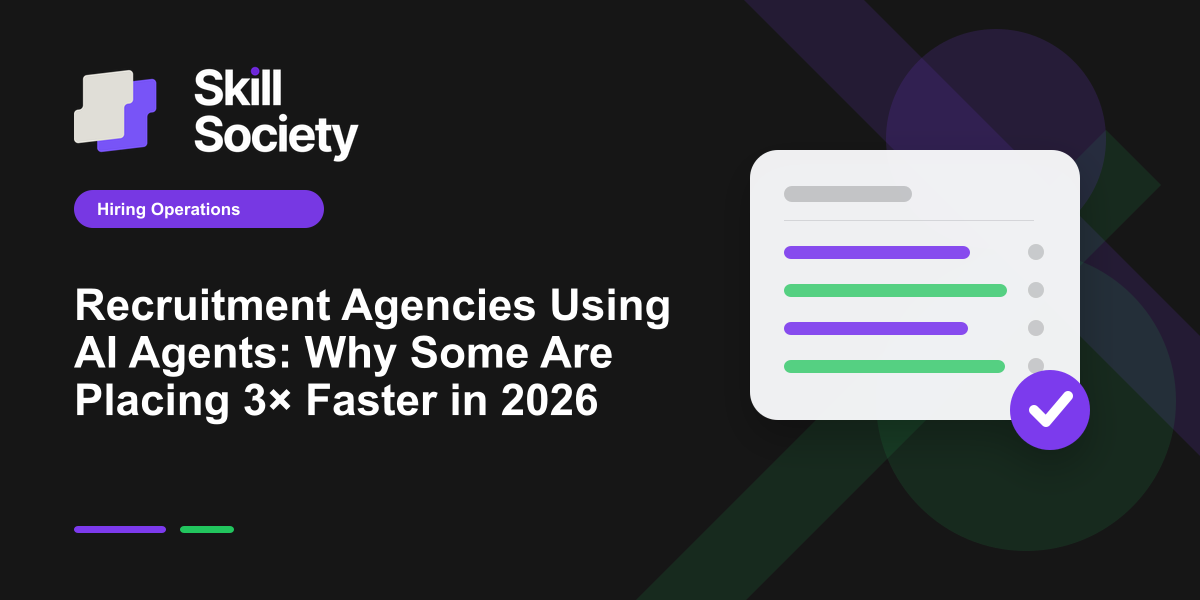 Cover Image for Recruitment Agencies Using AI Agents: Why Some Are Placing 3× Faster in 2026