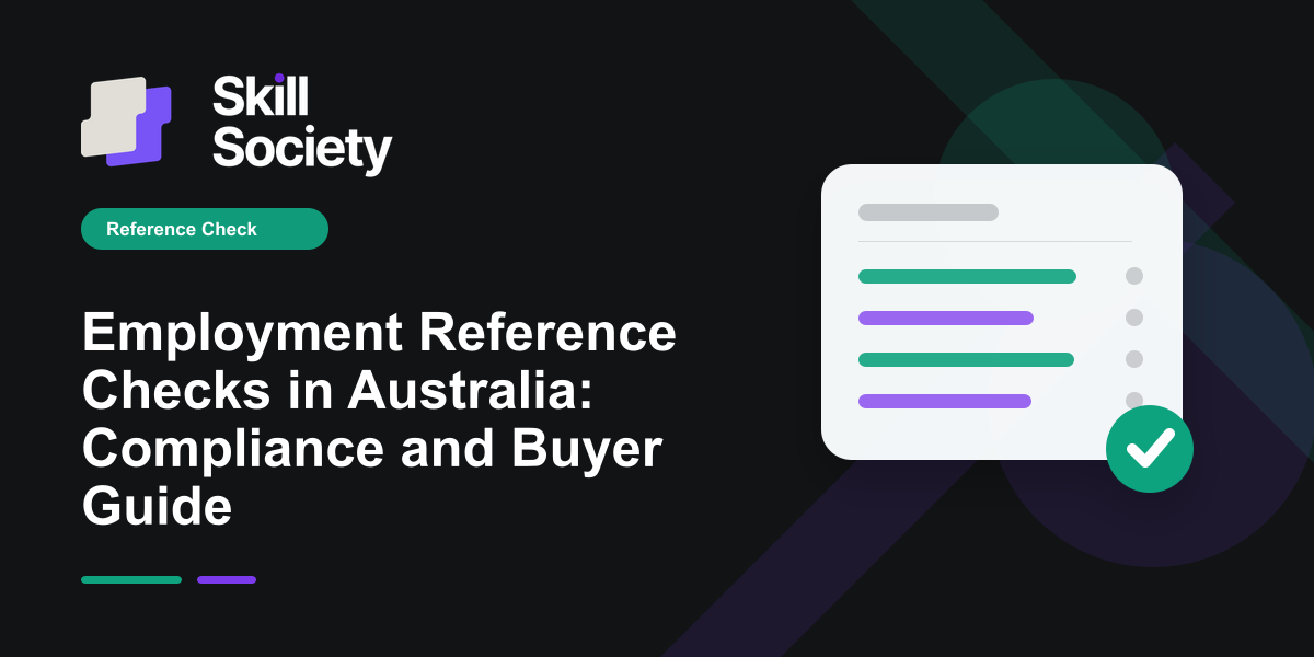 Cover Image for Employment Reference Checks in Australia: Compliance and Buyer Guide