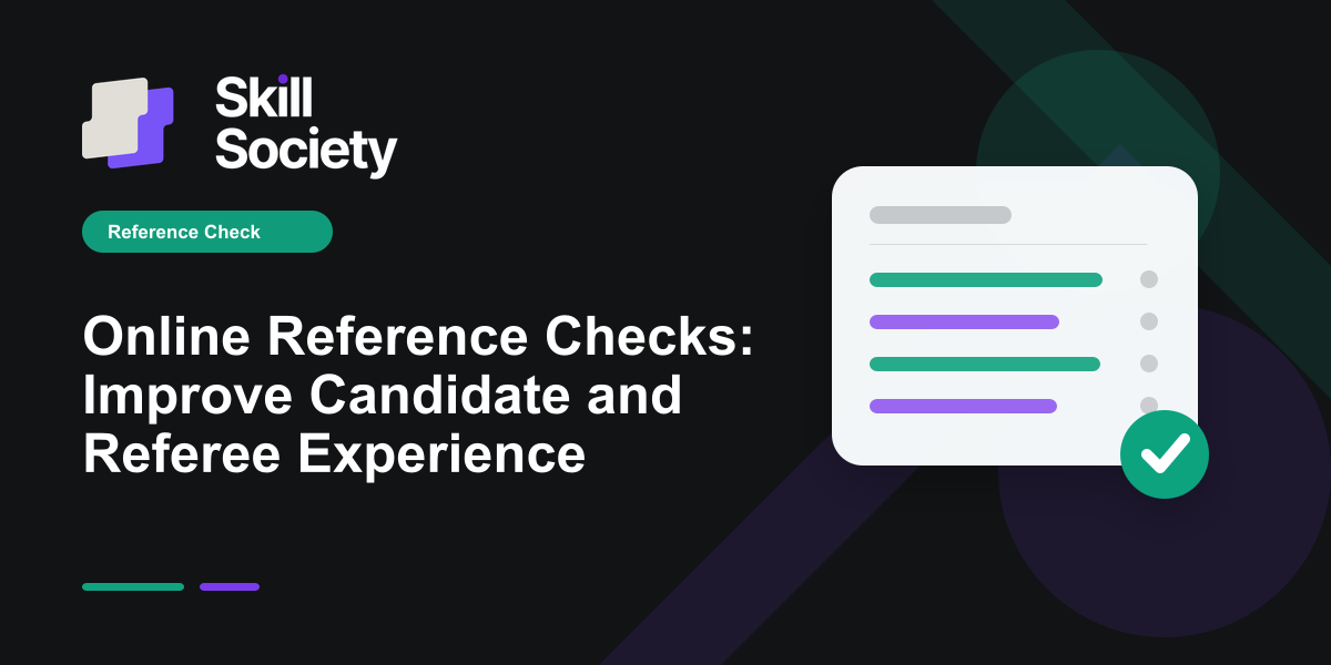 Cover Image for Online Reference Checks: Improve Candidate and Referee Experience